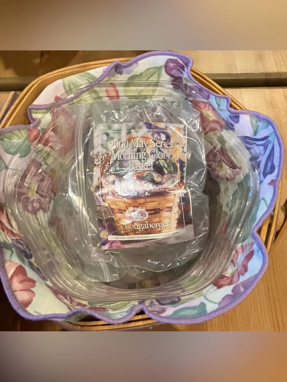 EUC Longaberger Woven Basket Lot of 11 items (see below description) make offer